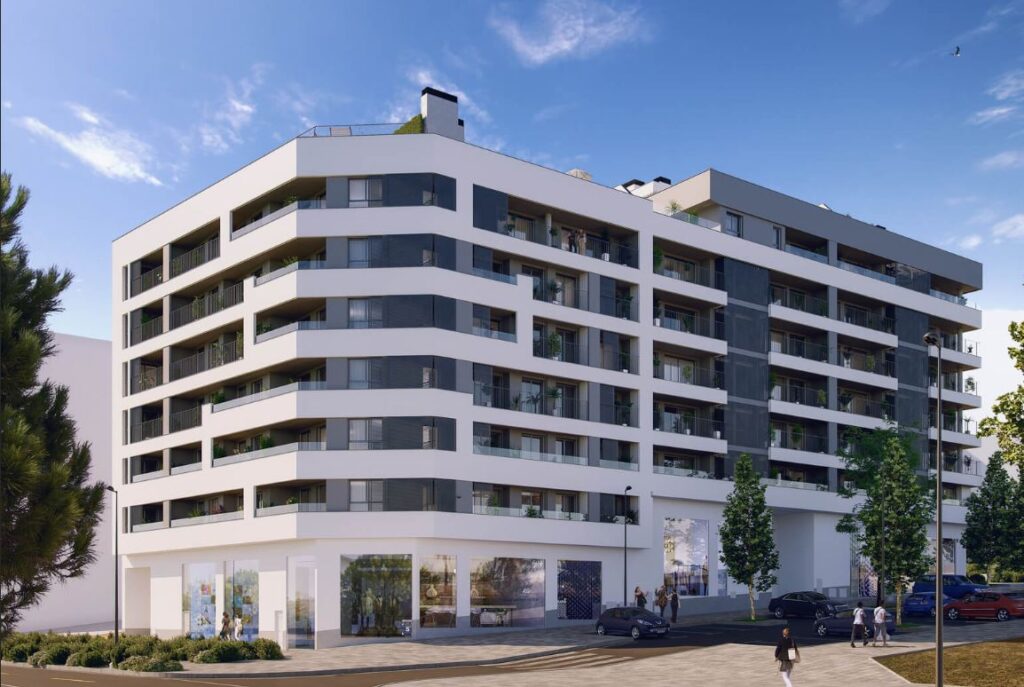 Bloque de viviendas de obra nueva